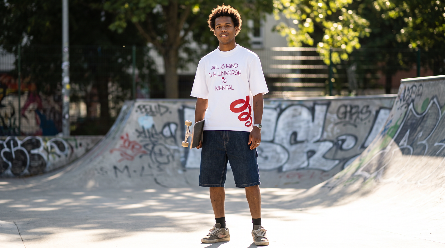 "All is mind" Oversized Tee